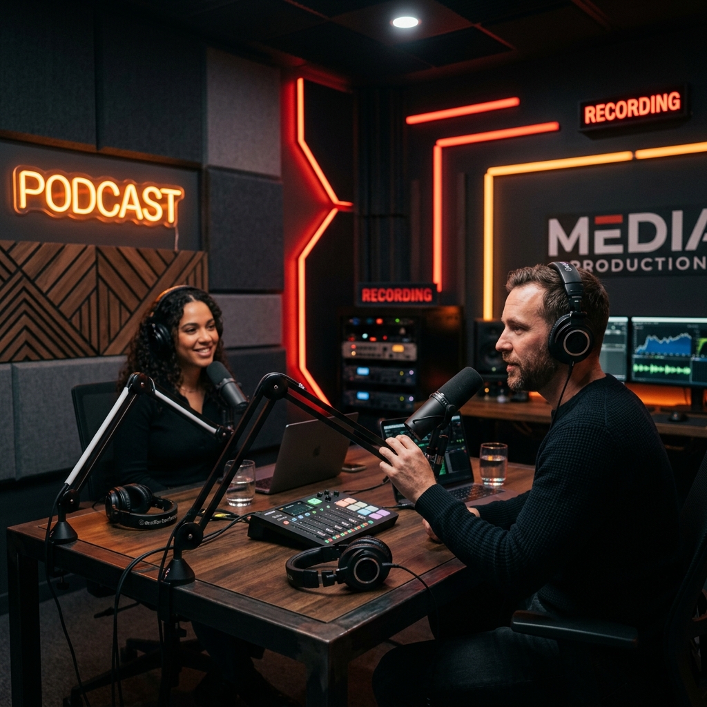 Podcast studio